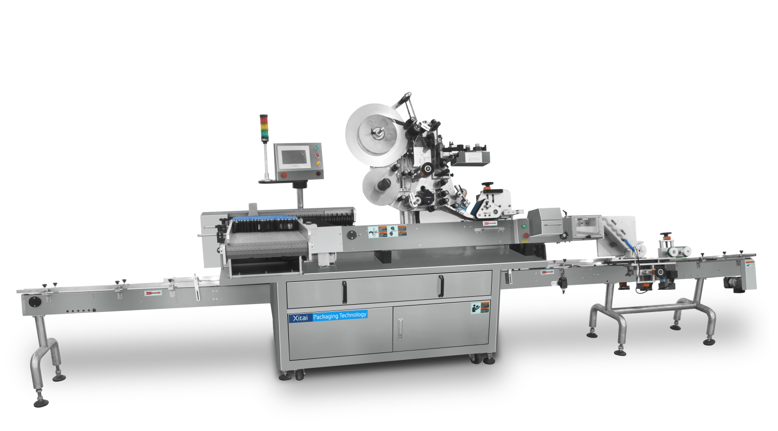 CL8066卧式贴标入托一体机